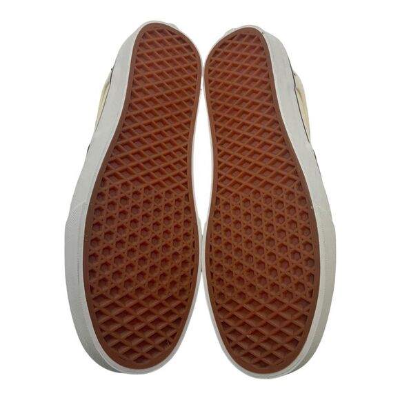 Vans Asher Slip-On Skate Shoes Black/Natural Checkerboard US Men's 10 - Picture 7 of 8